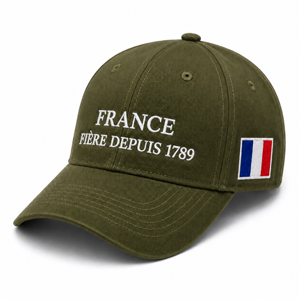 Casquette France – Fière Depuis 1789