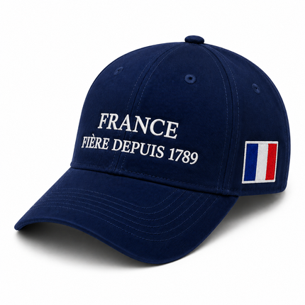 Casquette France – Fière Depuis 1789