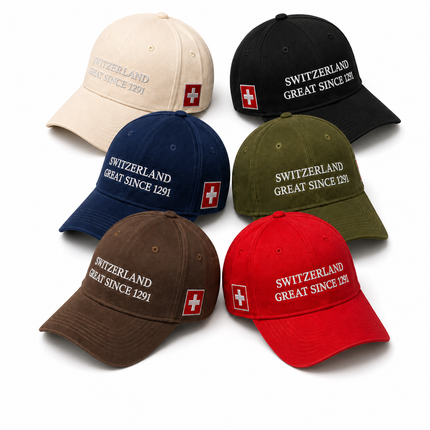 Switzerland Great Since 1291 Cap – Die Schweizer Viral Cap