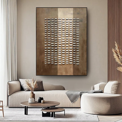 Bronze Gold Textured – Wall Art