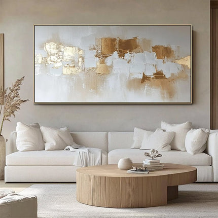 Gold Panorama – Wandgemälde