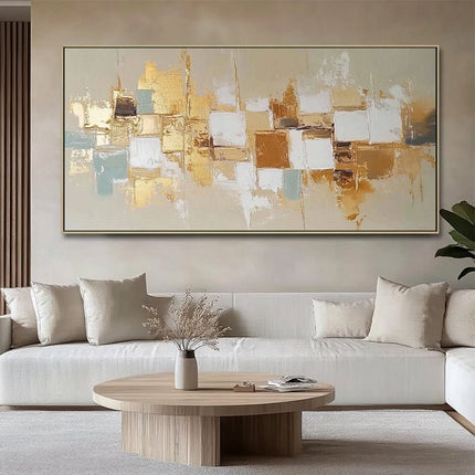Gold Panorama – Wandgemälde