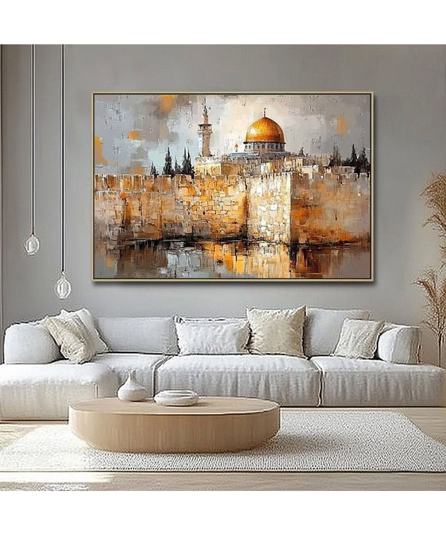 Jerusalem Tempelberg – Dome of the Rock Gemälde