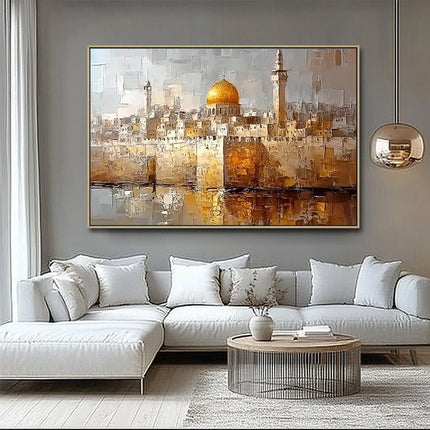 Jerusalem Tempelberg – Dome of the Rock Gemälde