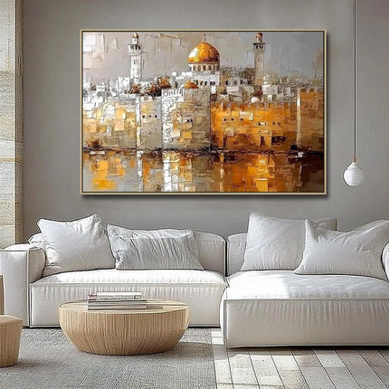 Jerusalem Tempelberg – Dome of the Rock Gemälde