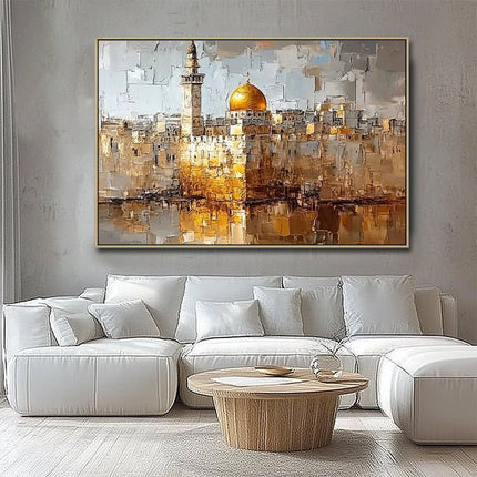 Jerusalem Tempelberg – Dome of the Rock Gemälde