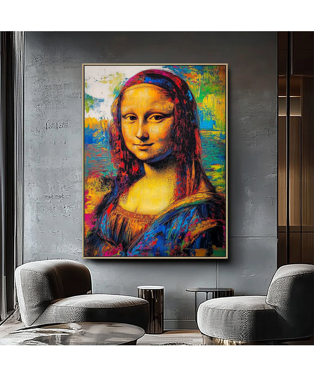 Mona Lisa Pop Art – Buntes Gemälde