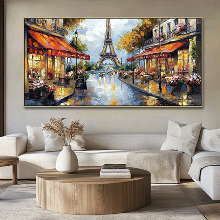 Paris Eiffelturm Herbst – Romantisches Gemälde