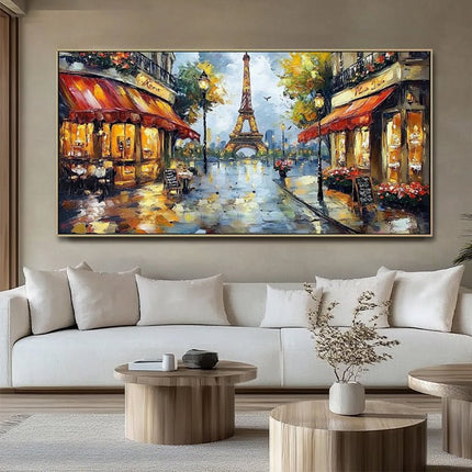 Paris Eiffelturm Herbst – Romantisches Gemälde