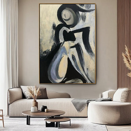 Couple Hug Abstract – Wall Mural