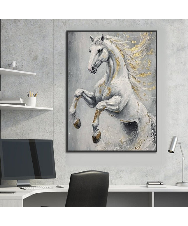 White Horse Gold – Wall Mural