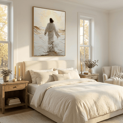 Jesus at Sea – Religious Mural