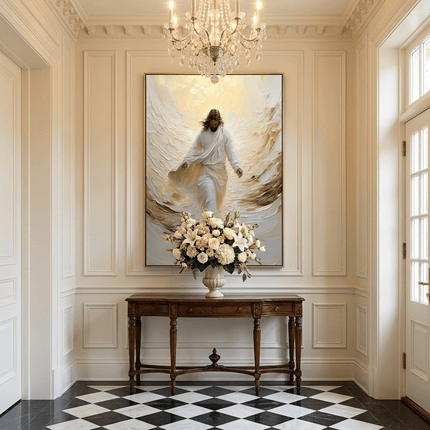 Jesus at Sea – Religious Mural