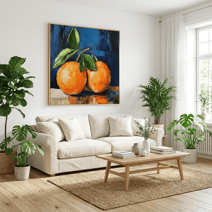 Oranges Still Life – Wall Mural