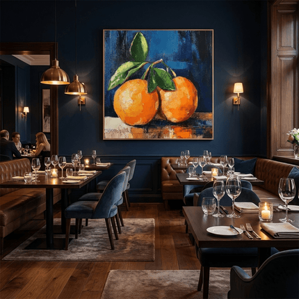 Oranges Still Life – Wall Mural
