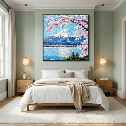 Cherry Blossoms and Fuji – Wall Mural