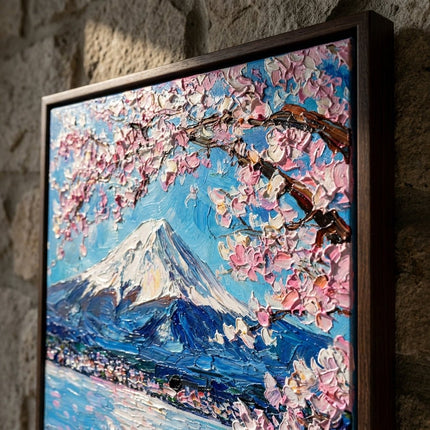 Cherry Blossoms and Fuji – Wall Mural