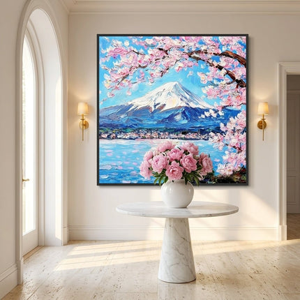 Cherry Blossoms and Fuji – Wall Mural