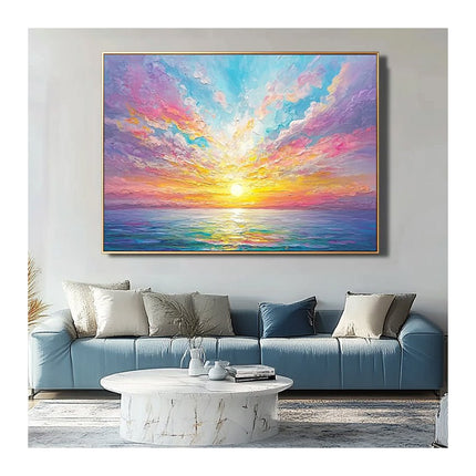Ocean Sunset Colorful – Wall Mural