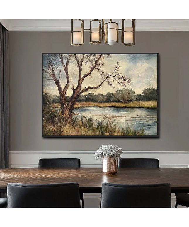 Red Orange Abstract Bold – Wall Mural