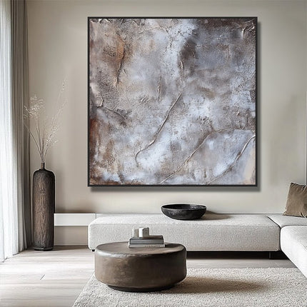 Grün Gold Abstrakt – Wandkunst
