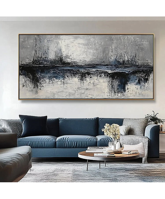 Violet Gold Abstract – Wall Art