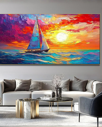 Grün Emerald Abstrakt – Wandbild