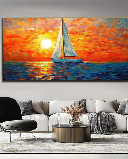 Grün Emerald Abstrakt – Wandbild