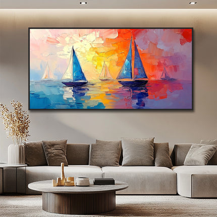 Schwarz Gold Abstrakt – Wandkunst
