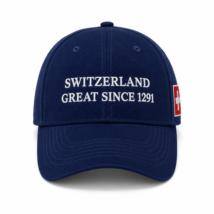 Switzerland Great Since 1291 Cap – Die Schweizer Viral Cap