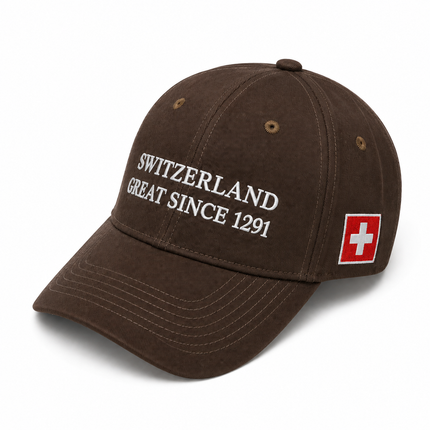 Switzerland Great Since 1291 Cap – Die Schweizer Viral Cap