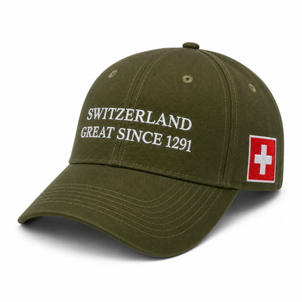 Switzerland Great Since 1291 Cap – Die Schweizer Viral Cap