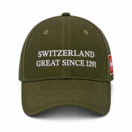 Switzerland Great Since 1291 Cap – Die Schweizer Viral Cap