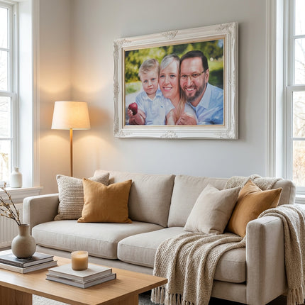 Personalisiertes Ölgemälde nach Foto | Handgemalt auf Leinwand