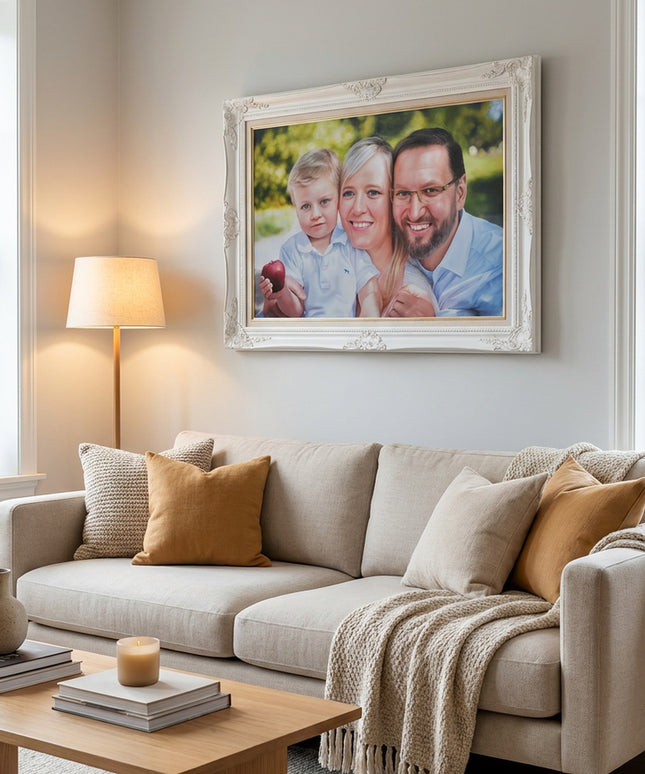 Personalisiertes Ölgemälde nach Foto | Handgemalt auf Leinwand