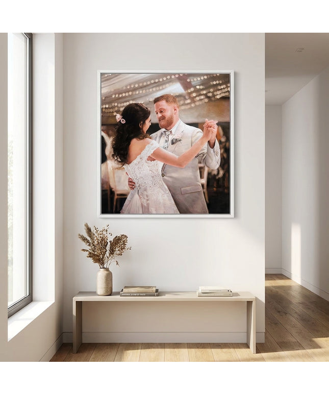 Personalisiertes Ölgemälde nach Foto | Handgemalt auf Leinwand