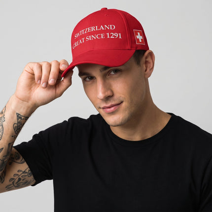 Switzerland Great Since 1291 Cap – Die Schweizer Viral Cap