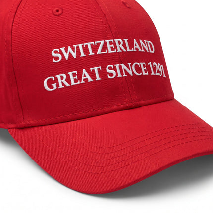 Switzerland Great Since 1291 Cap – Die Schweizer Viral Cap